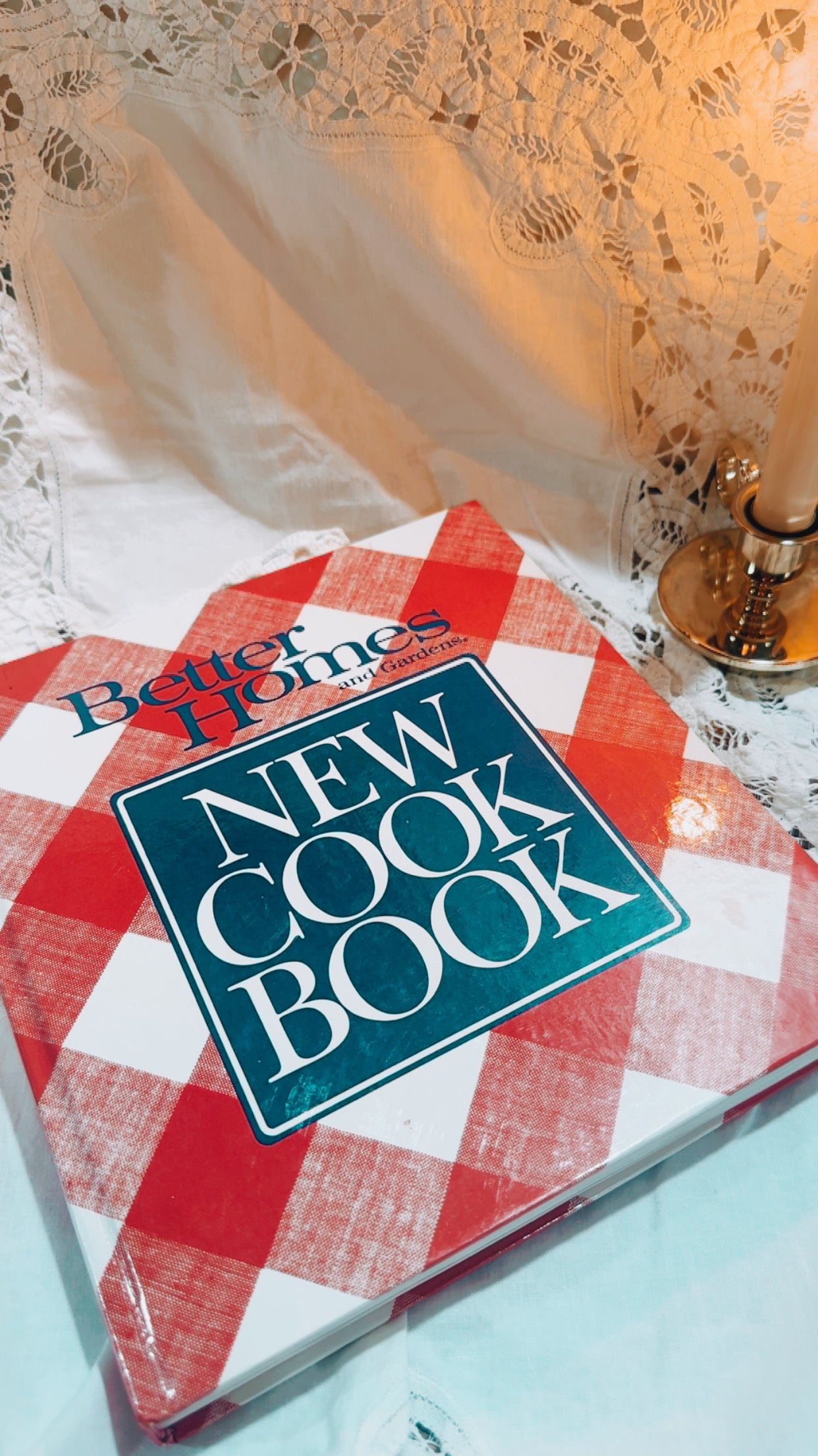 Vintage Better Homes & Gardens New Cook Book – Red Gingham Cover