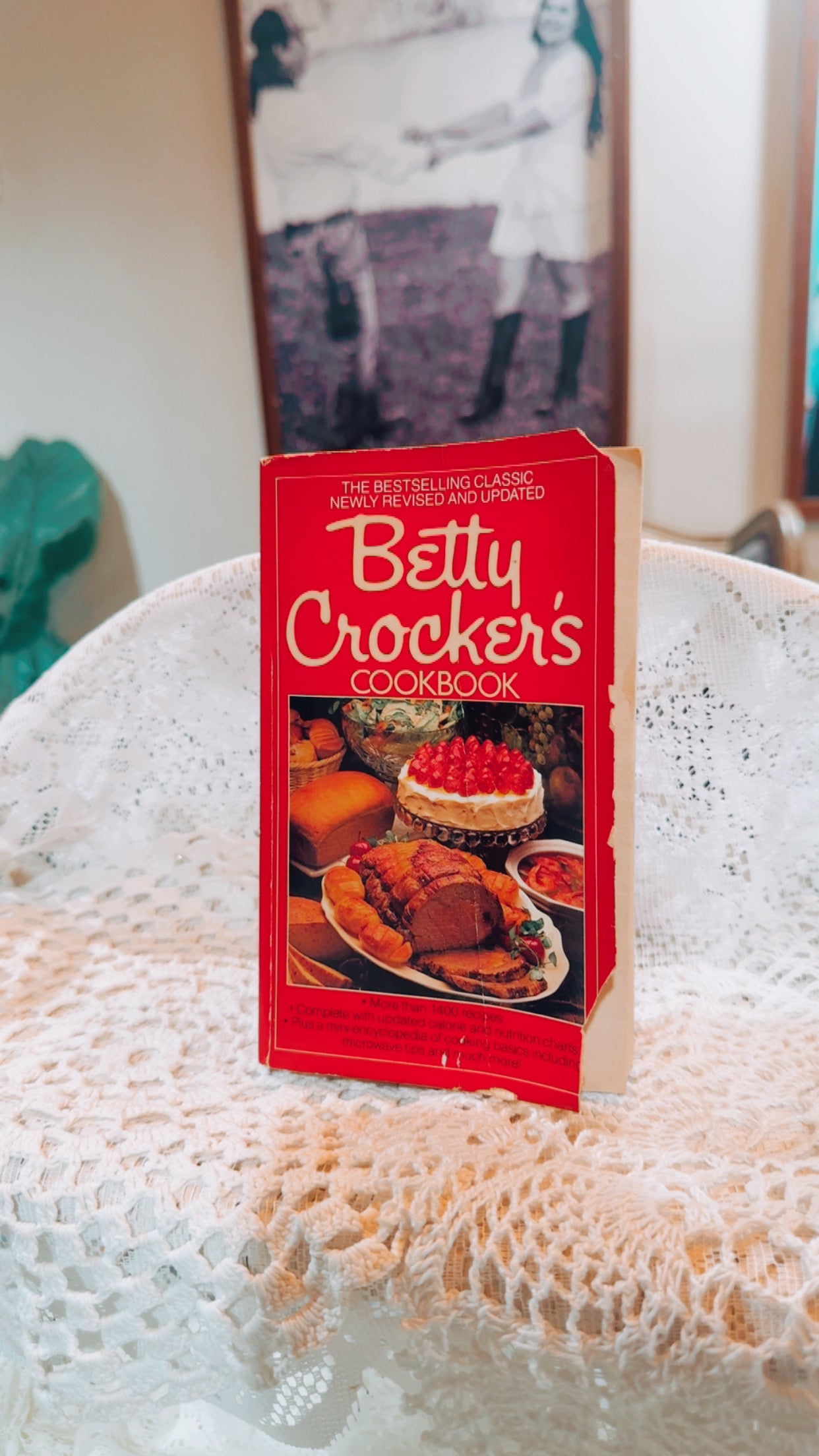 Vintage 1986 Betty Crocker Cookbook (Paperback / Stripped Edition)