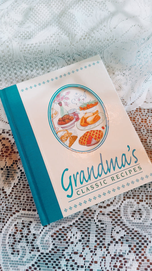 Vintage Grandma’s Classic Recipes Cookbook